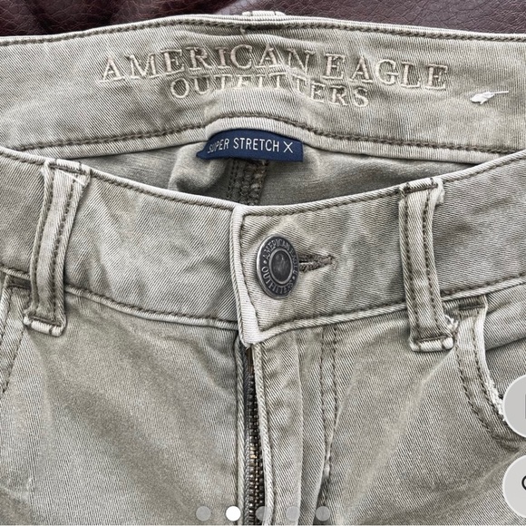 🎉HP🎉American Eagle Outfitters  Super Stretch X TomGirl Junior Jeans pant - Picture 3 of 5